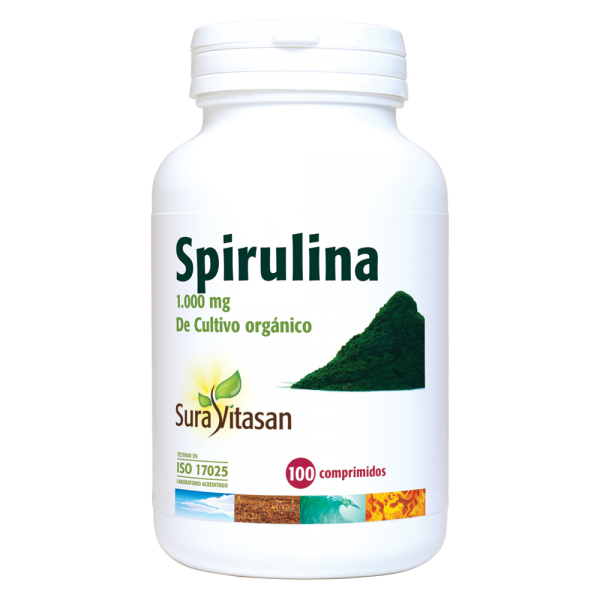 Spirulina - 100 comprimidos